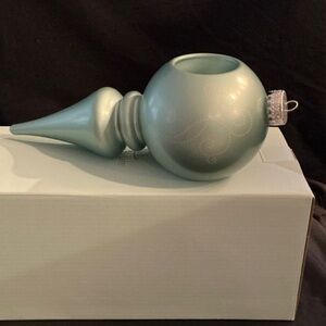 Partylite Teal Ornament Tea-light Holder